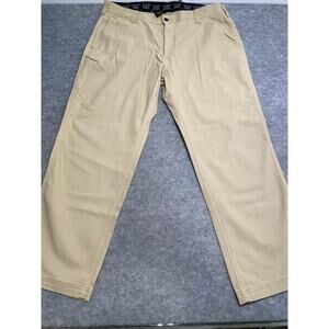 CAT Caterpillar Pants Mens 40x30 Tan Flex Waistband Utility Work